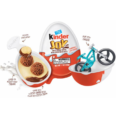 Win 1 of 100 Kinder Joy Egg