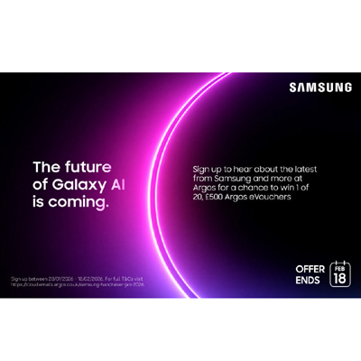 Win 1 of 20 £500 Argos eVoucher