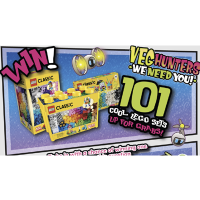 Win 1 of 101 Lego Sets