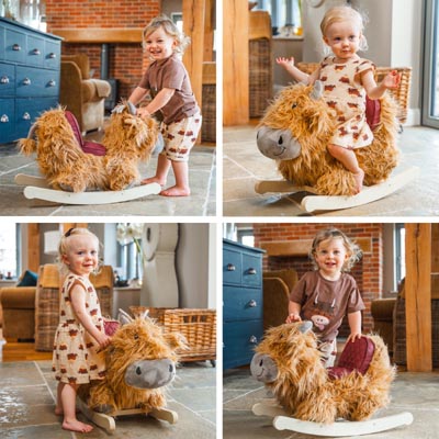 Win a Blade & Rose Rocking Highland Cow