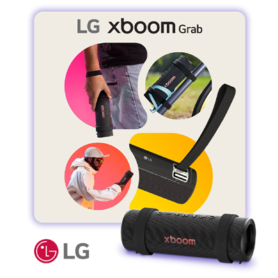 Win 1 of 10 LG XBoom Speakers