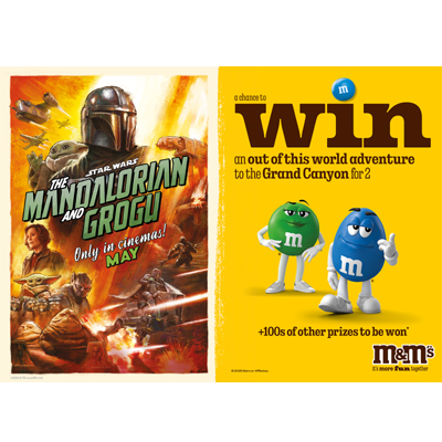 Win 1 of 200 Cinema Tickets for Mandalorian