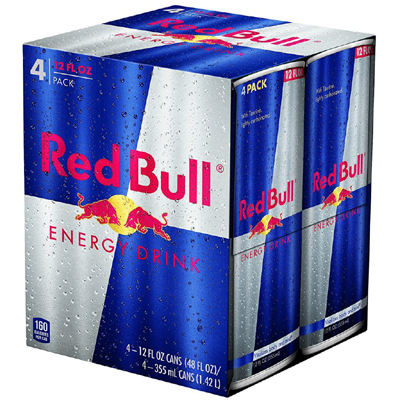 Free Red Bull (4 Pack)