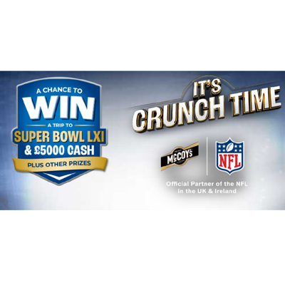 Win 1 of 125 x £100 NFL Store E-Vouchers