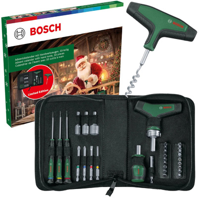 Win 1 of 3 Bosch Advent Calendar